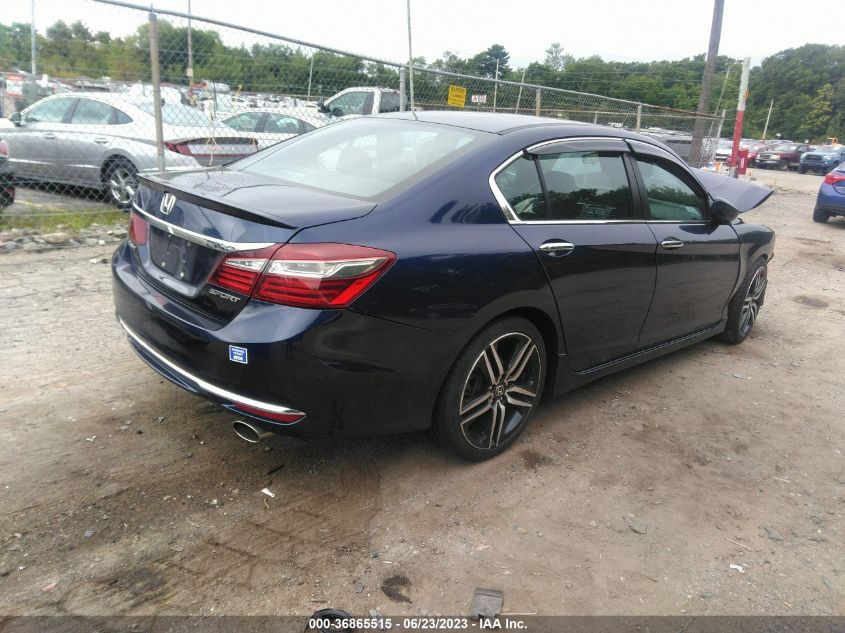 2016 HONDA ACCORD SEDAN SPORT - 1HGCR2F58GA018799