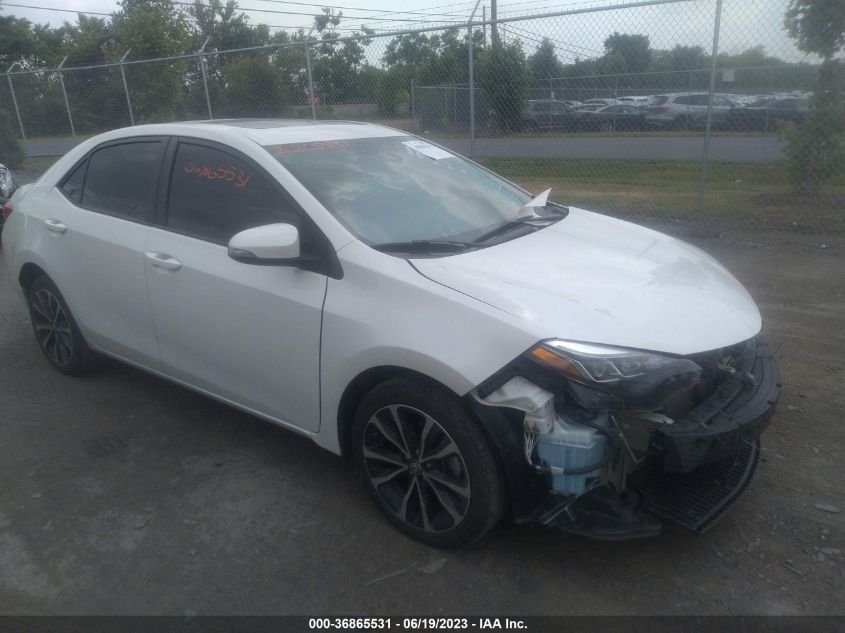 2019 TOYOTA COROLLA L/LE/SE/XLE/XSE - 5YFBURHE9KP862420