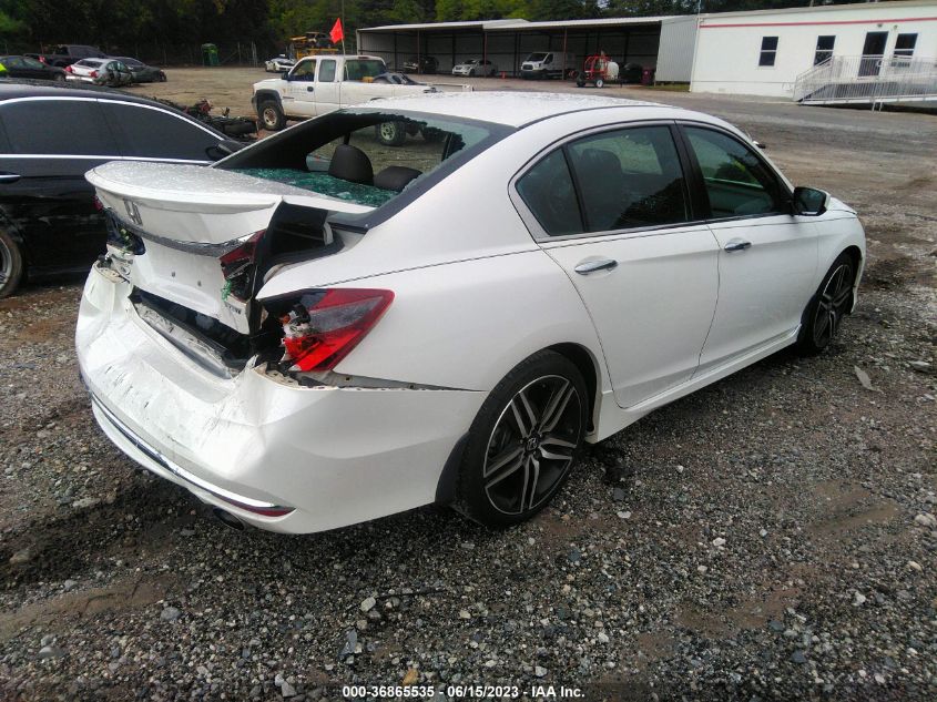 2016 HONDA ACCORD SEDAN SPORT - 1HGCR2F58GA202110