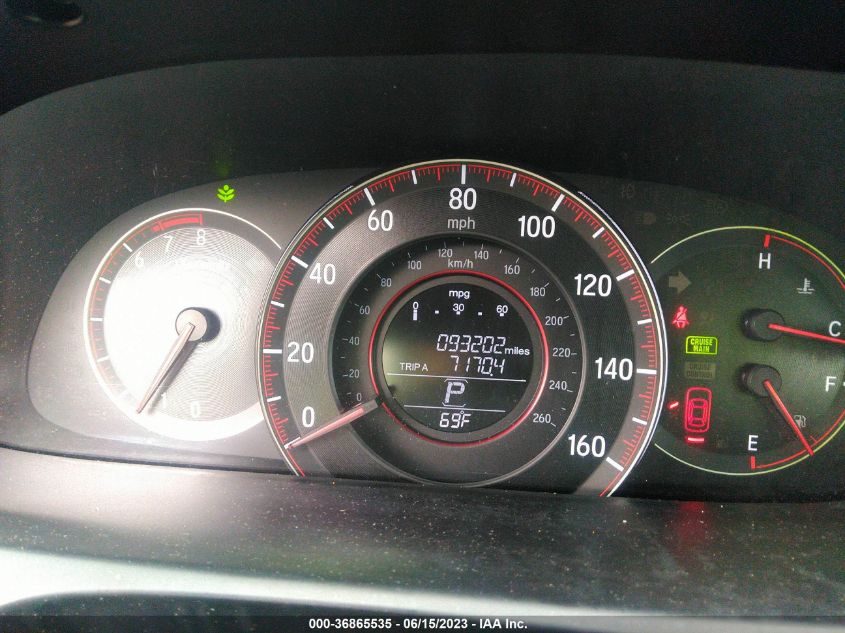 2016 HONDA ACCORD SEDAN SPORT - 1HGCR2F58GA202110