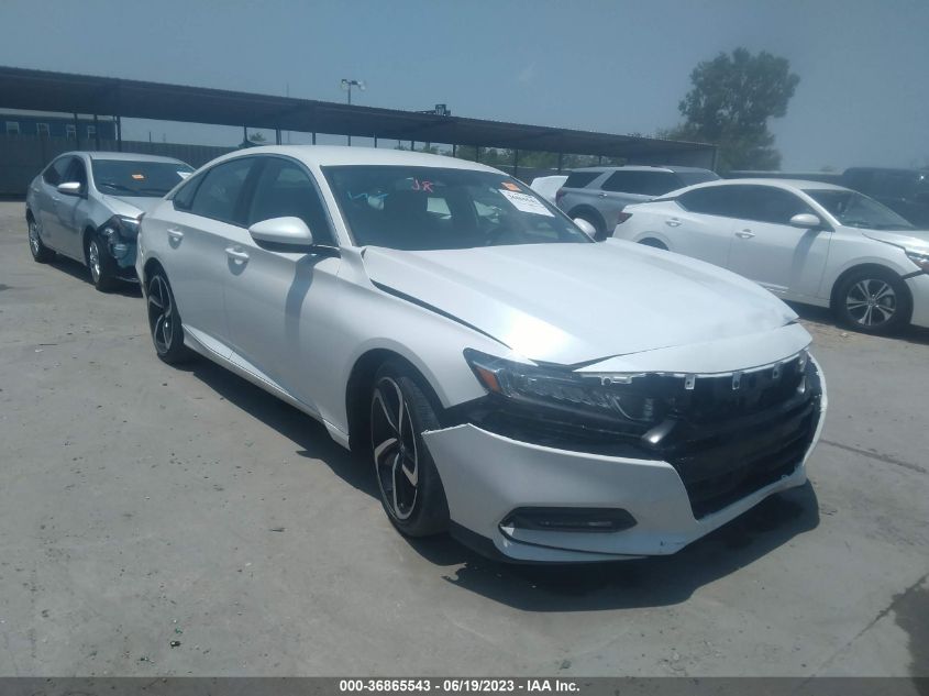 2018 HONDA ACCORD SPORT - 1HGCV1F33JA161722