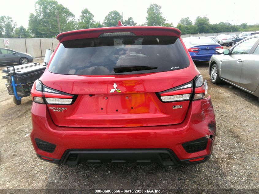 2022 MITSUBISHI OUTLANDER SPORT ES/LE/SE - JA4ARUAU7NU008061