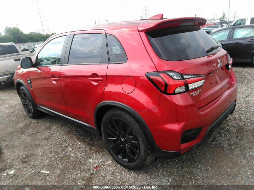2022 MITSUBISHI OUTLANDER SPORT ES/LE/SE - JA4ARUAU7NU008061