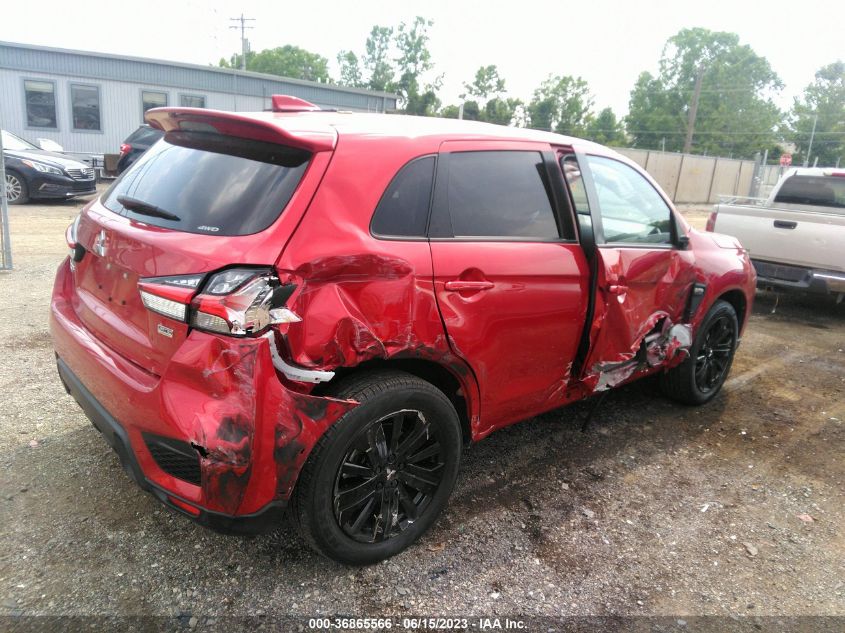 2022 MITSUBISHI OUTLANDER SPORT ES/LE/SE - JA4ARUAU7NU008061