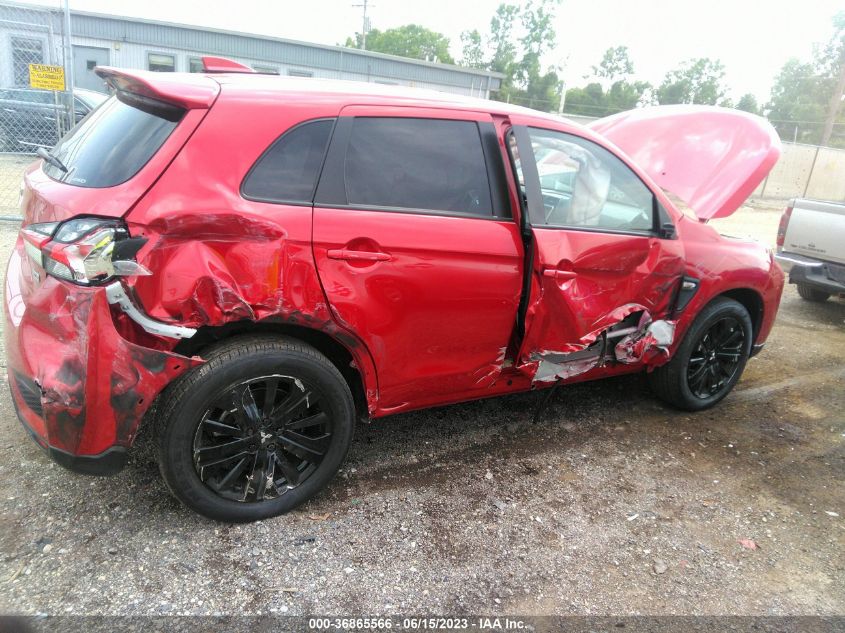 2022 MITSUBISHI OUTLANDER SPORT ES/LE/SE - JA4ARUAU7NU008061