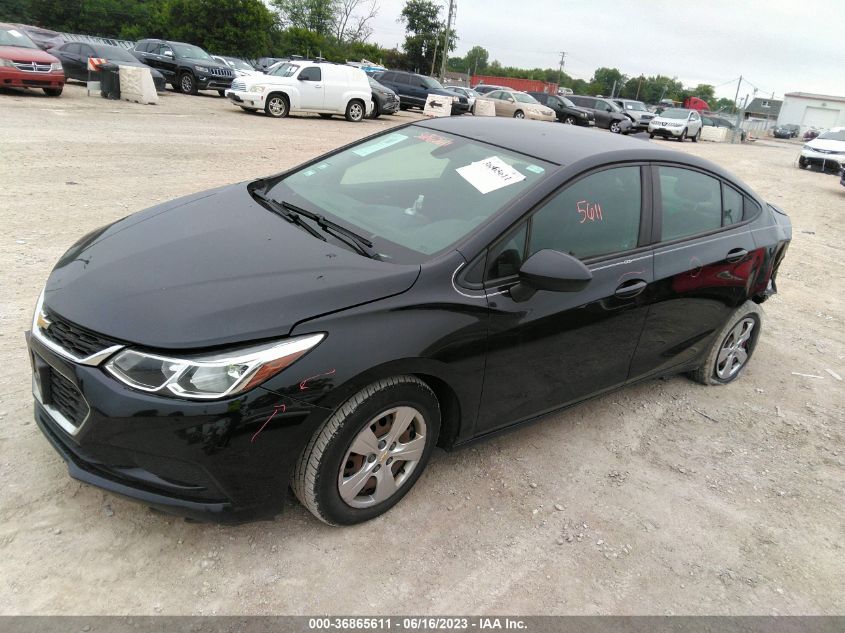 2016 CHEVROLET CRUZE LS - 1G1BC5SMXG7232709