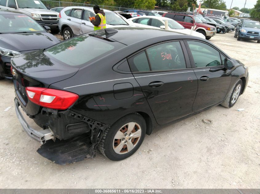 2016 CHEVROLET CRUZE LS - 1G1BC5SMXG7232709