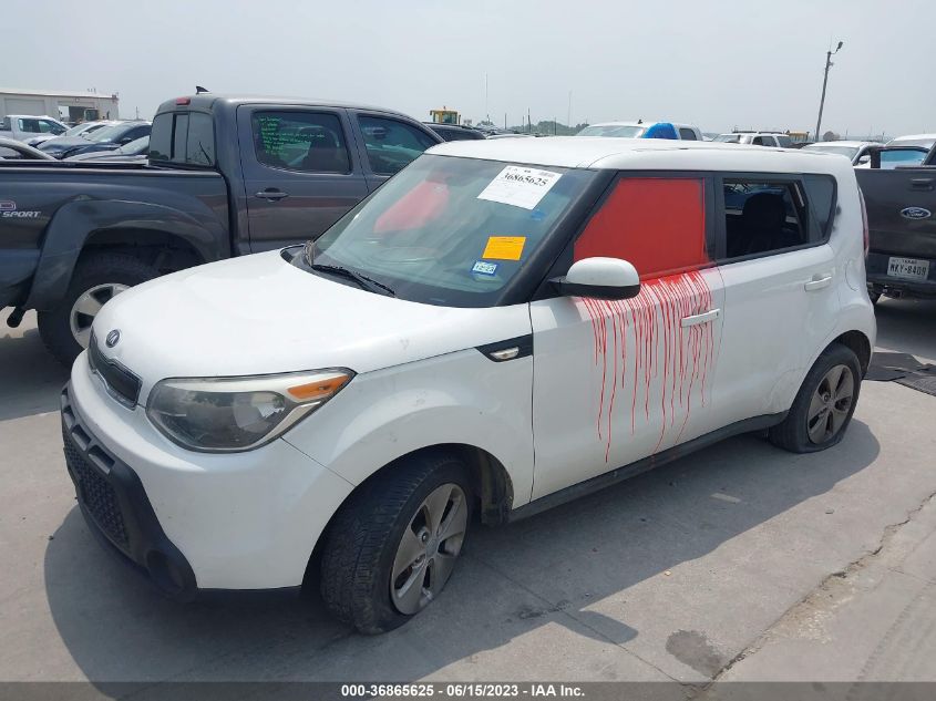 2014 KIA SOUL BASE - KNDJN2A21E7014182