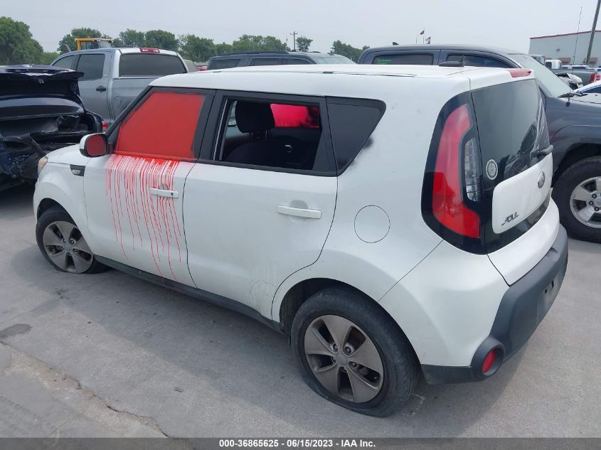 2014 KIA SOUL BASE - KNDJN2A21E7014182