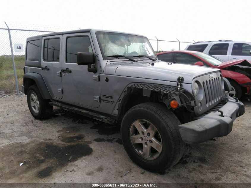 2015 JEEP WRANGLER UNLIMITED SPORT - 1C4HJWDG5FL653487