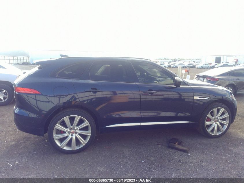 2017 JAGUAR F-PACE S - SADCM2BV6HA063393