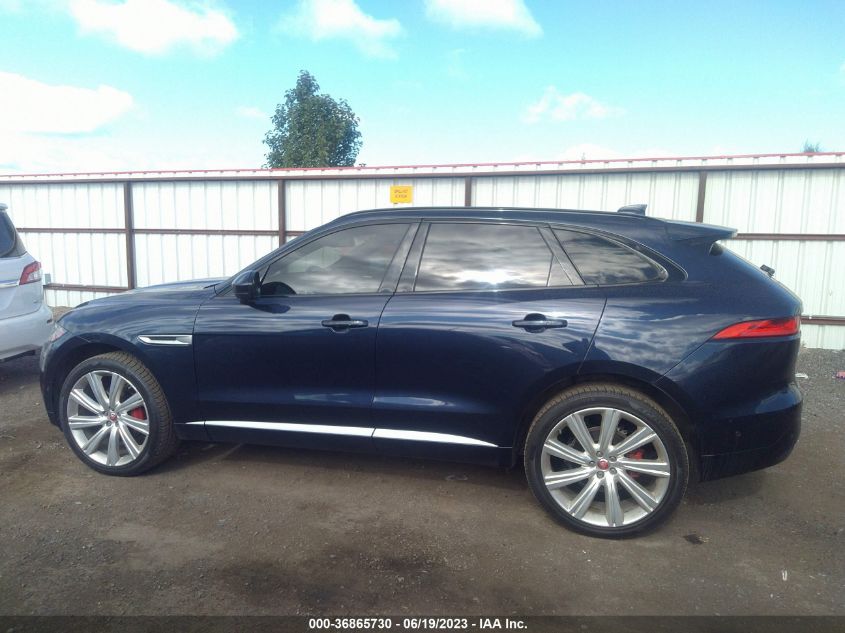 2017 JAGUAR F-PACE S - SADCM2BV6HA063393