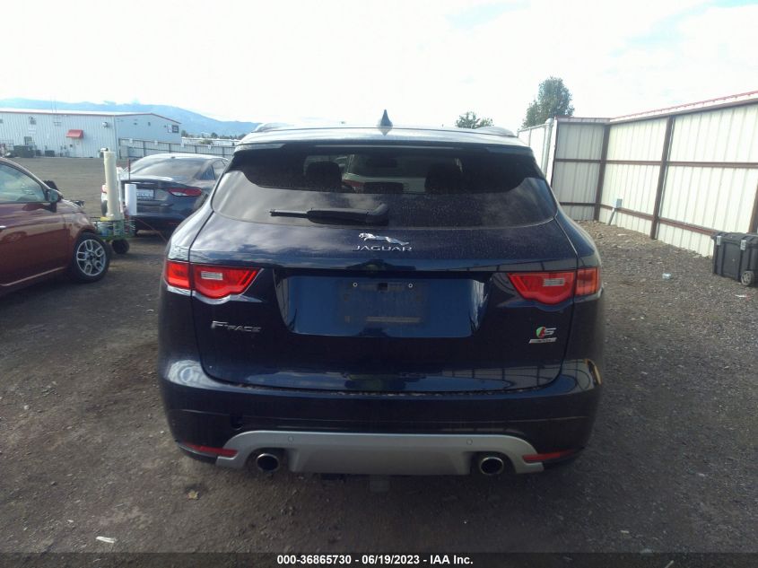 2017 JAGUAR F-PACE S - SADCM2BV6HA063393