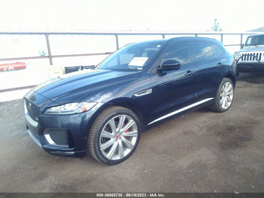2017 JAGUAR F-PACE S - SADCM2BV6HA063393