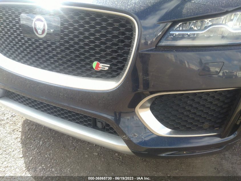 2017 JAGUAR F-PACE S - SADCM2BV6HA063393