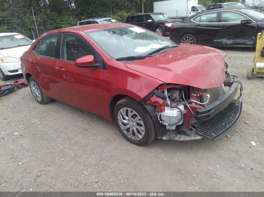 2019 TOYOTA COROLLA L/LE/XLE/SE/XSE - 2T1BURHE6KC234492