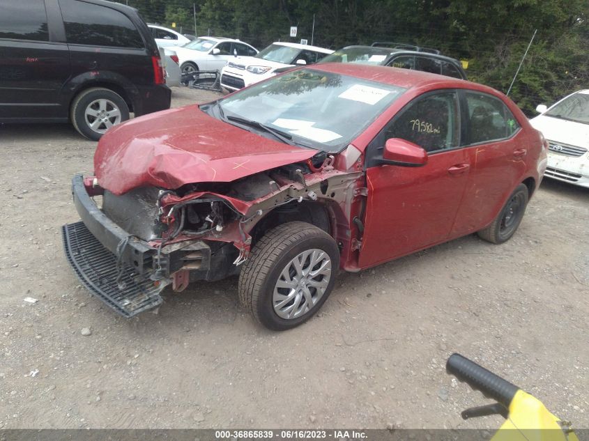 2019 TOYOTA COROLLA L/LE/XLE/SE/XSE - 2T1BURHE6KC234492