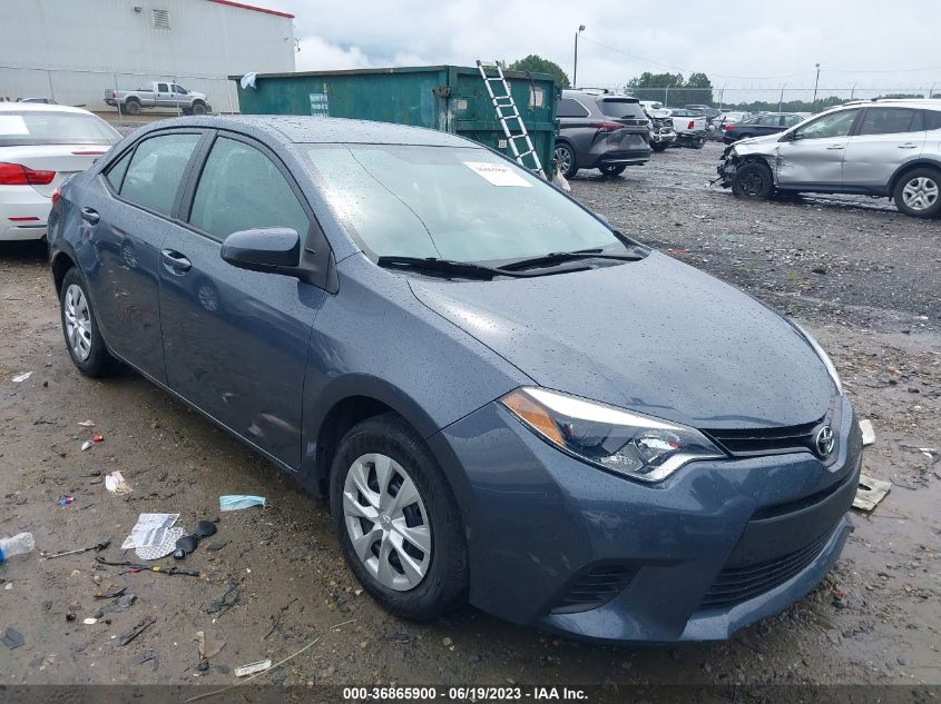 2014 TOYOTA COROLLA L/LE/S/S PLUS/LE PLUS - 2T1BURHE3EC023903