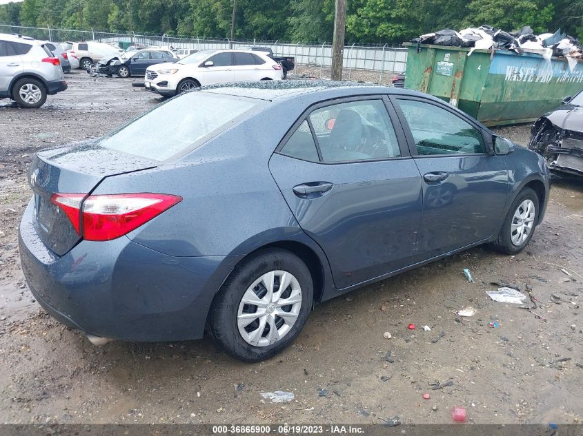 2014 TOYOTA COROLLA L/LE/S/S PLUS/LE PLUS - 2T1BURHE3EC023903