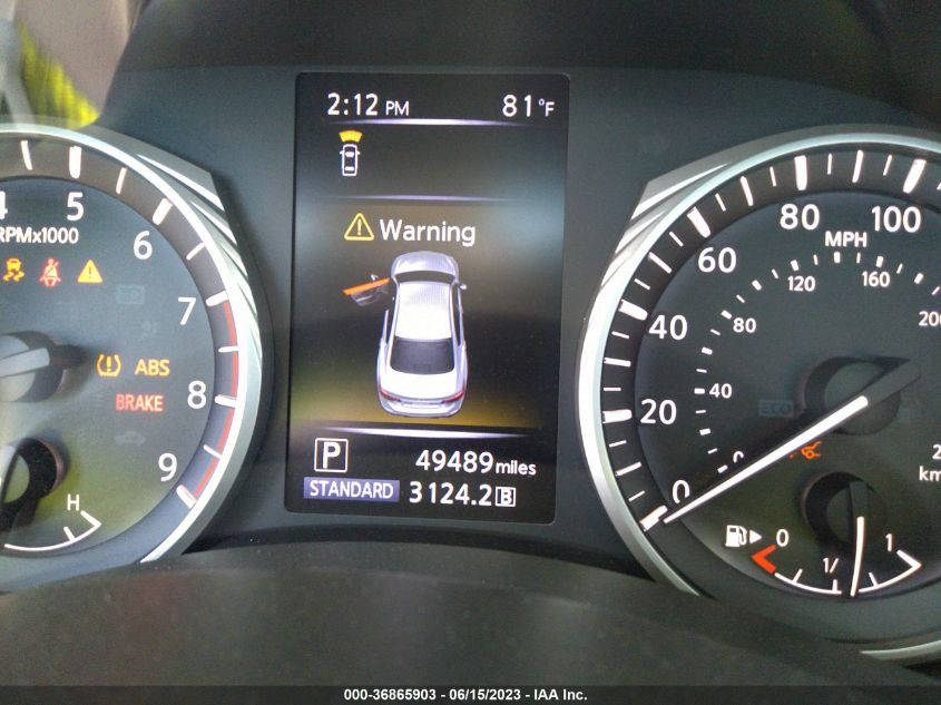 2019 INFINITI Q50 3.0T LUXE - JN1EV7AP9KM512771