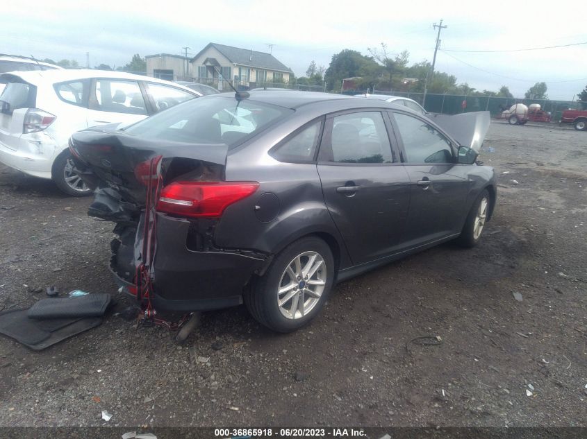 2016 FORD FOCUS SE - 1FADP3F25GL393838