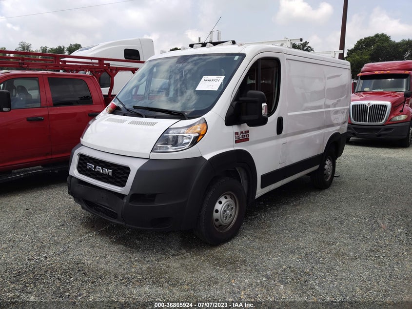 VIN 3C6LRVNG3ME553915 2021 RAM PROMASTER CARGO VAN