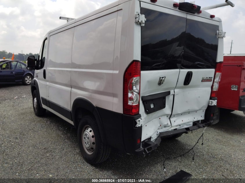 VIN 3C6LRVNG3ME553915 2021 RAM PROMASTER CARGO VAN