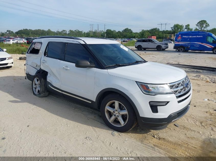 2018 FORD EXPLORER XLT - 1FM5K7D85JGB27212