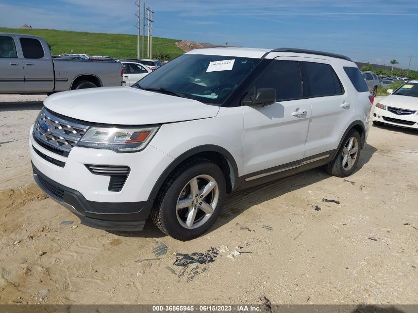 2018 FORD EXPLORER XLT - 1FM5K7D85JGB27212