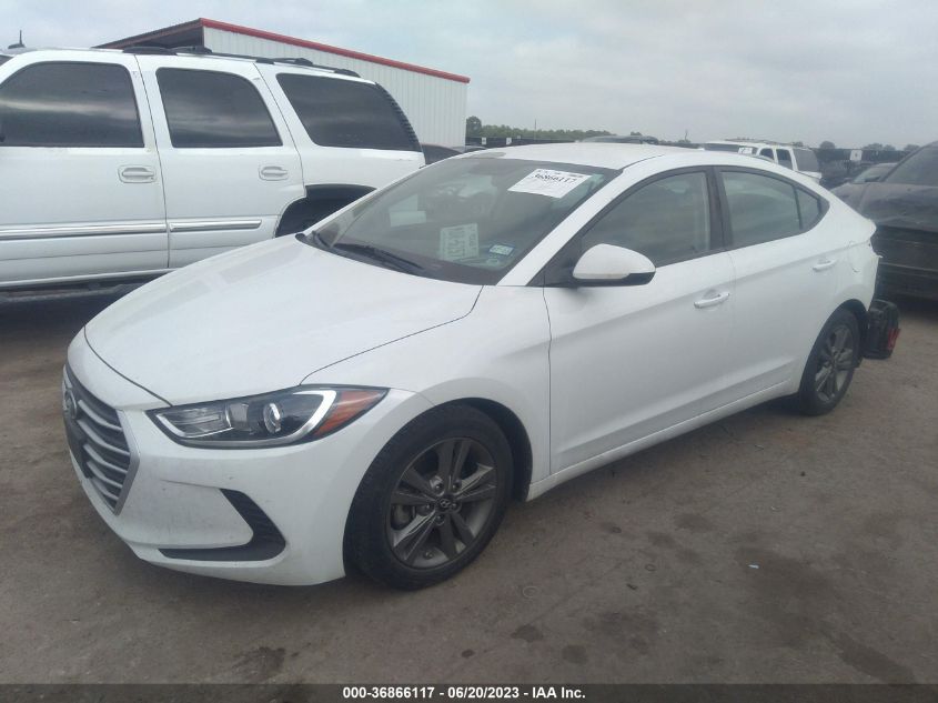 2018 HYUNDAI ELANTRA SEL/VALUE/LIMITED - 5NPD84LF9JH265764
