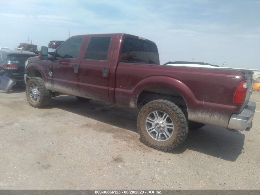 2013 FORD SUPER DUTY F-250 SRW XL/XLT/LARIAT - 1FT7W2BT9DEA38383