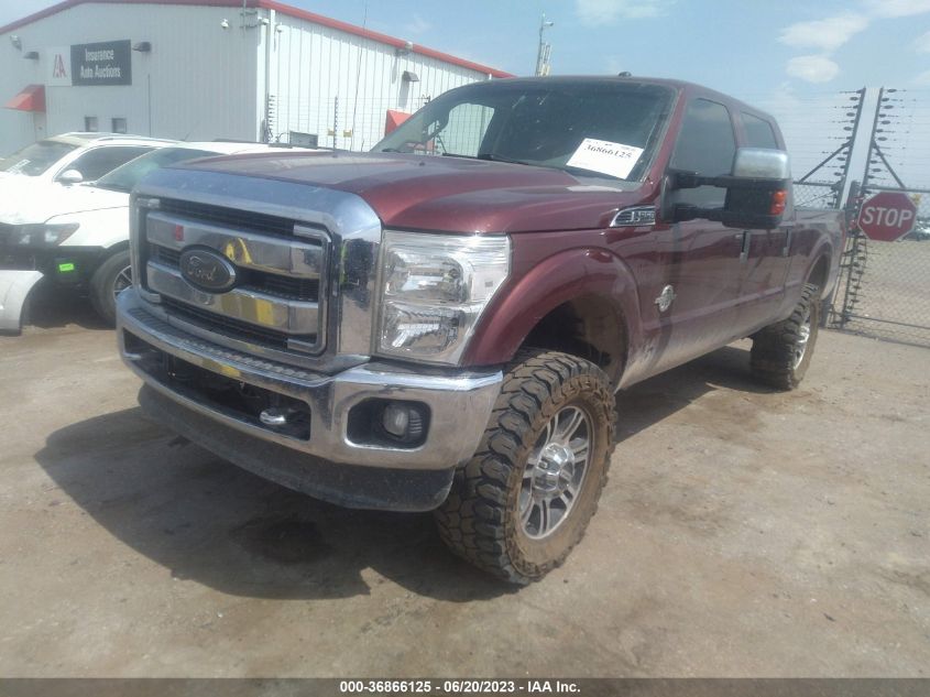 2013 FORD SUPER DUTY F-250 SRW XL/XLT/LARIAT - 1FT7W2BT9DEA38383