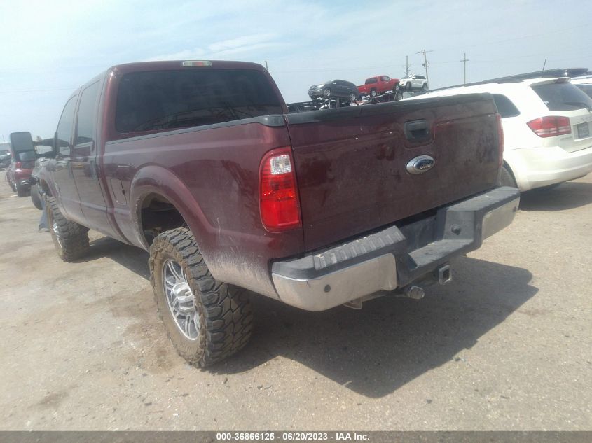 2013 FORD SUPER DUTY F-250 SRW XL/XLT/LARIAT - 1FT7W2BT9DEA38383