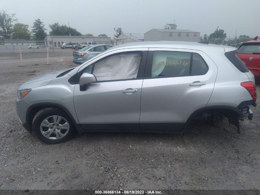 2018 CHEVROLET TRAX LS - KL7CJKSB9JB509107