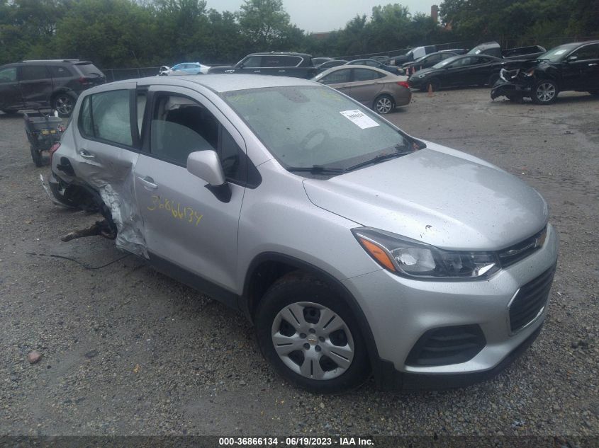 2018 CHEVROLET TRAX LS - KL7CJKSB9JB509107