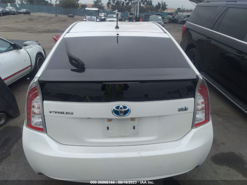 2015 TOYOTA PRIUS - JTDKN3DU2F2003732