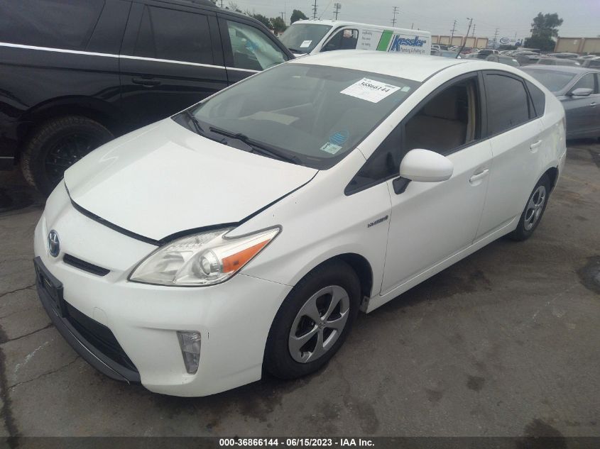 2015 TOYOTA PRIUS - JTDKN3DU2F2003732