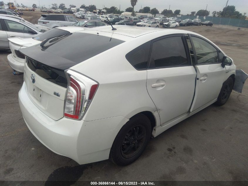 2015 TOYOTA PRIUS - JTDKN3DU2F2003732