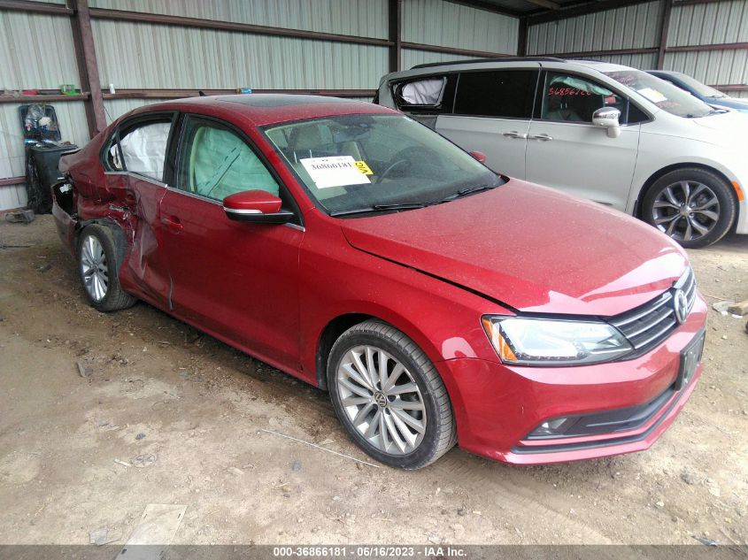 2016 VOLKSWAGEN JETTA SEDAN 1.8T SEL - 3VWL07AJ2GM357424