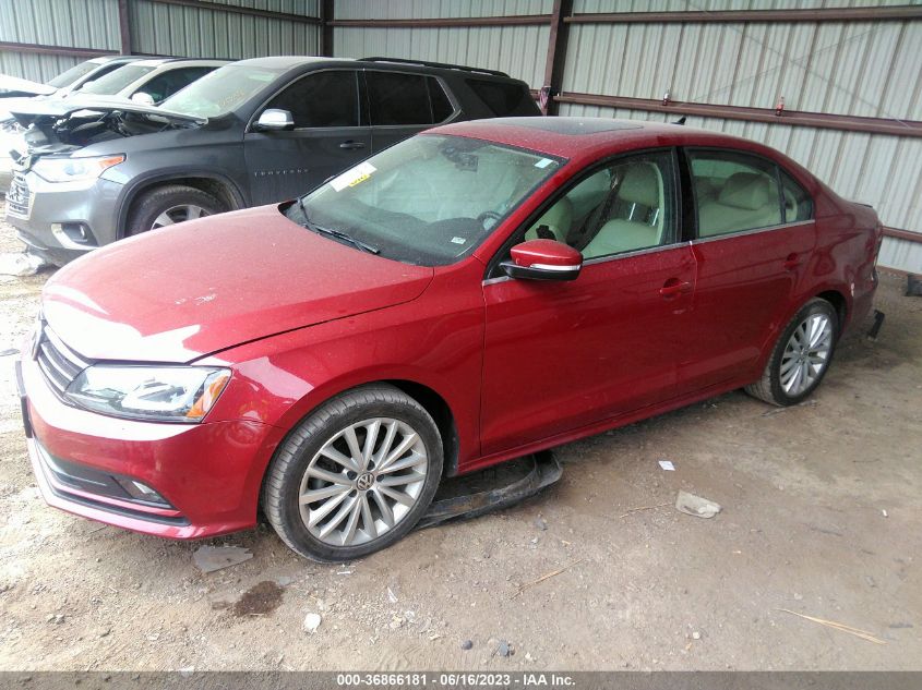 2016 VOLKSWAGEN JETTA SEDAN 1.8T SEL - 3VWL07AJ2GM357424