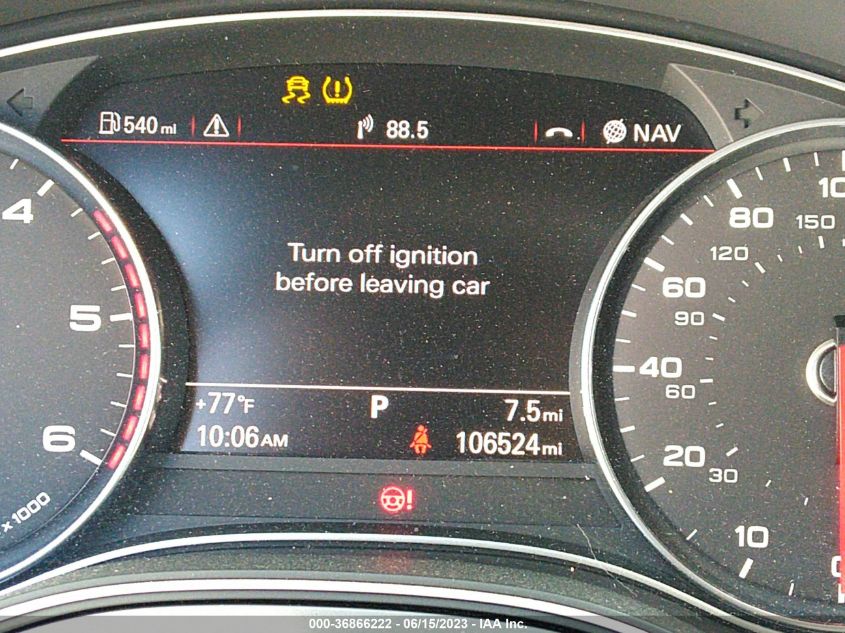 2014 AUDI A6 3.0L TDI PRESTIGE - WAUHMAFC4EN119515