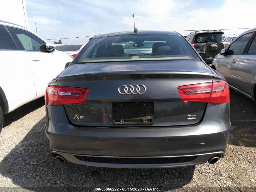 2014 AUDI A6 3.0L TDI PRESTIGE - WAUHMAFC4EN119515