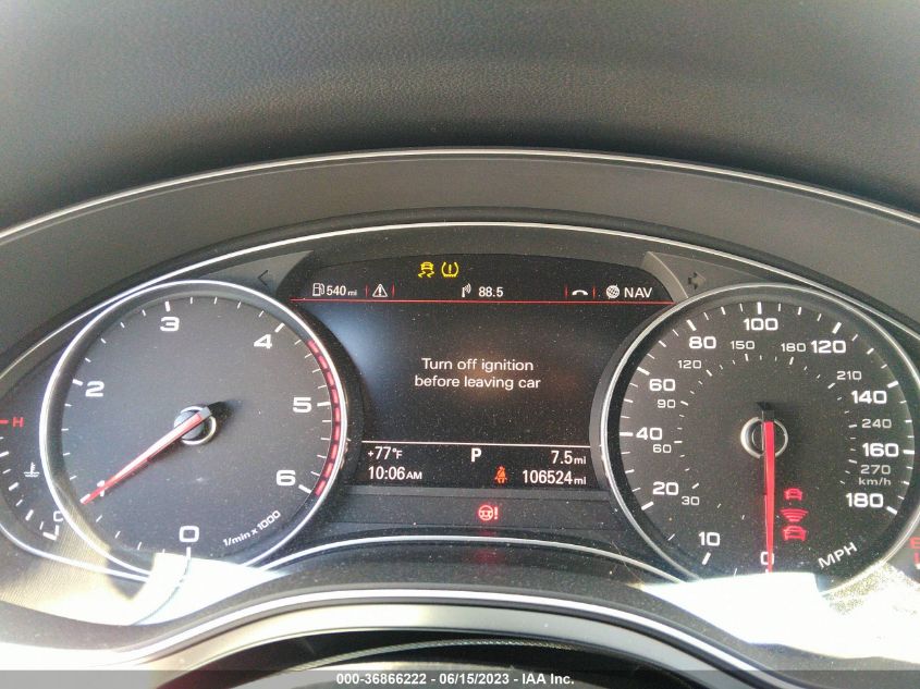 2014 AUDI A6 3.0L TDI PRESTIGE - WAUHMAFC4EN119515