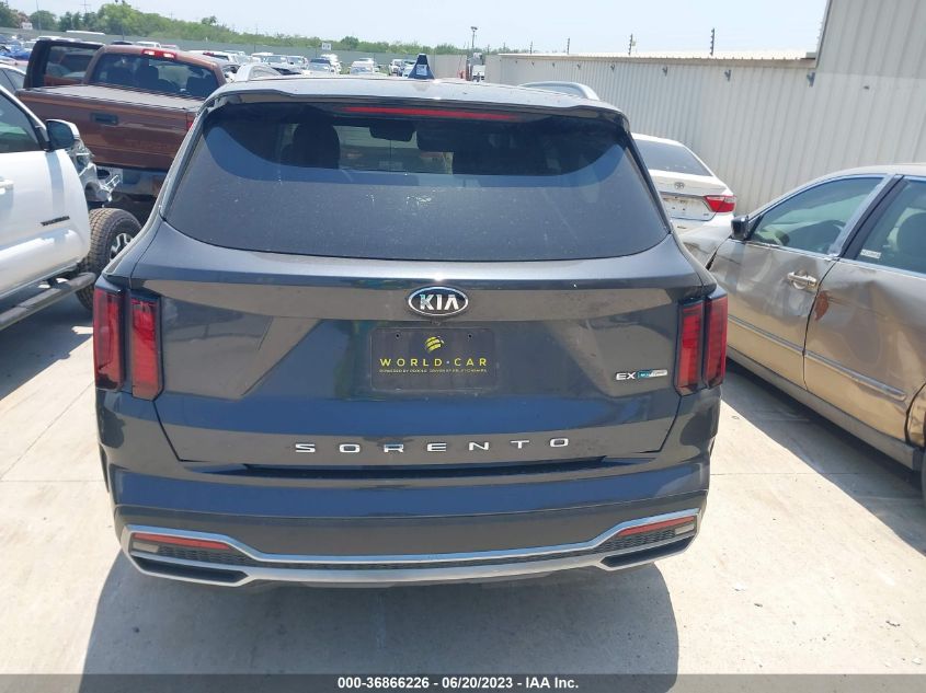 2021 KIA SORENTO HYBRID EX KNDRH4LG1M5033601