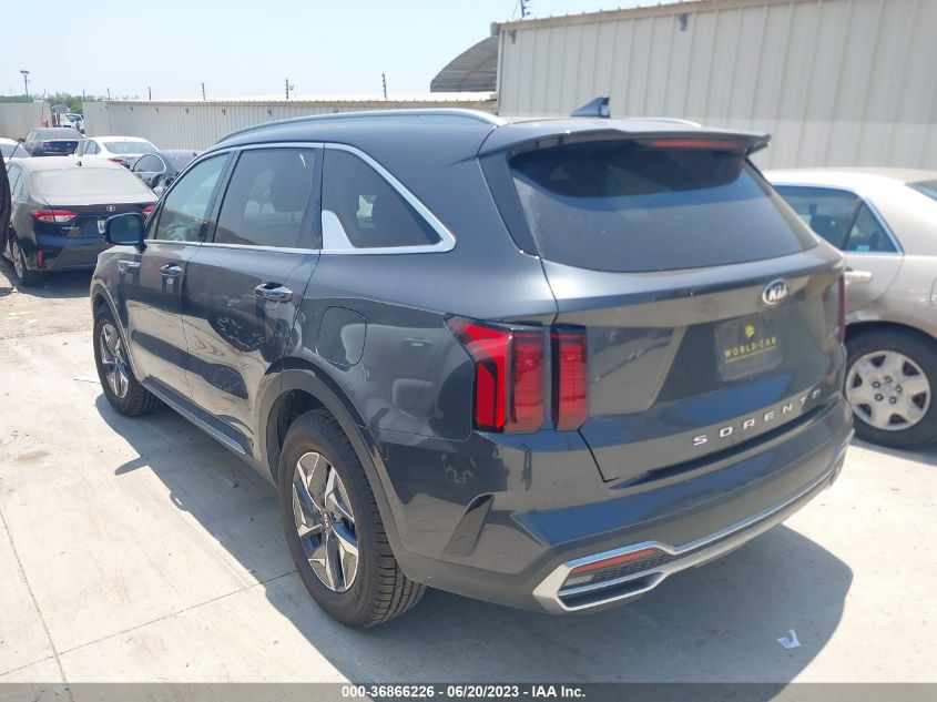 2021 KIA SORENTO HYBRID EX KNDRH4LG1M5033601