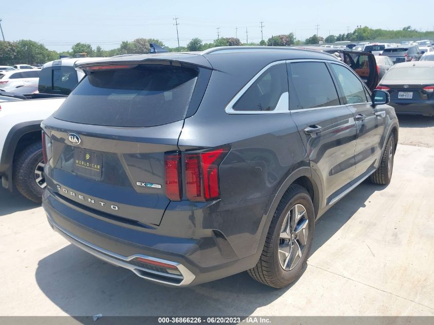 2021 KIA SORENTO HYBRID EX KNDRH4LG1M5033601