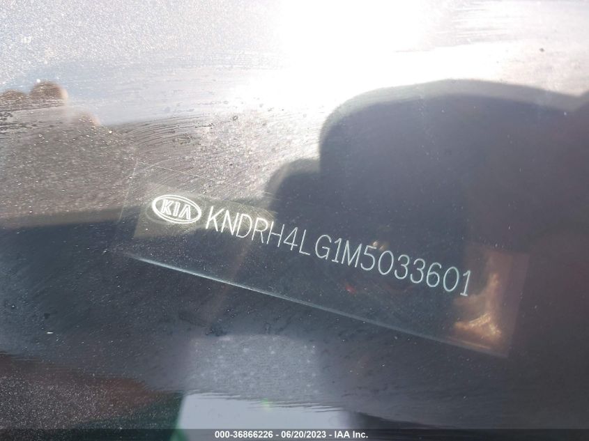 2021 KIA SORENTO HYBRID EX KNDRH4LG1M5033601