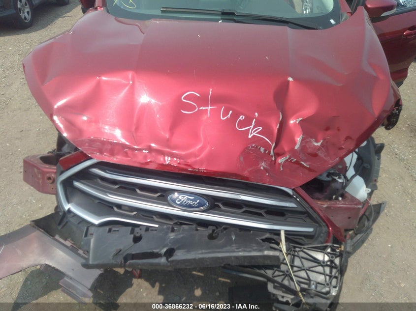 VIN MAJ6P1UL9JC219531 2018 FORD ECOSPORT SE