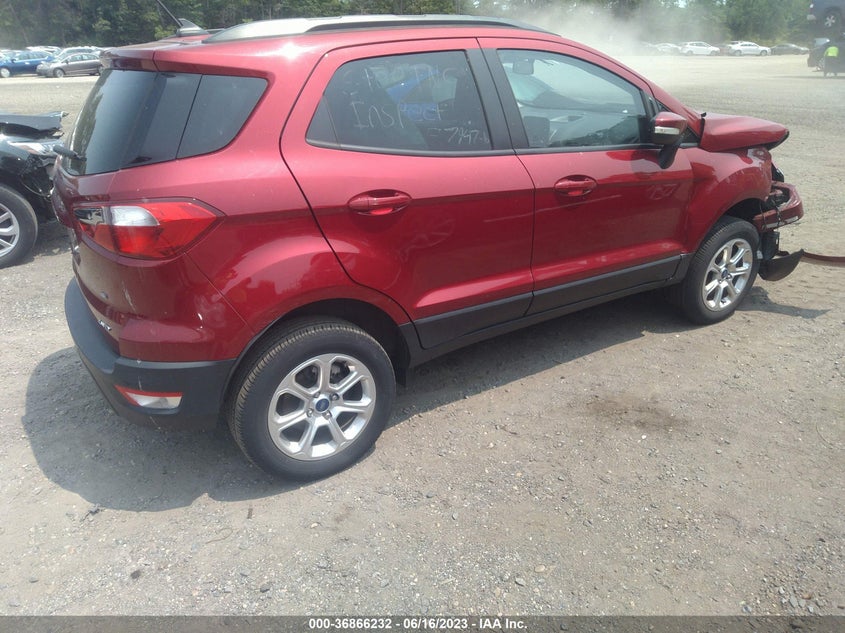 VIN MAJ6P1UL9JC219531 2018 FORD ECOSPORT SE