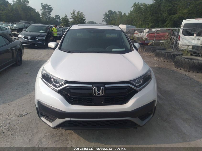 2022 HONDA CR-V EX-L - 2HKRW2H80NH629781